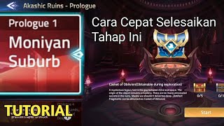 Akashic Ruins  Prologue 1 Moniyan Suburb Mobile Legends Adventure [upl. by Ylla]