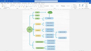 Como hacer un cuadro sinóptico en WORD 2021 [upl. by Brandie]