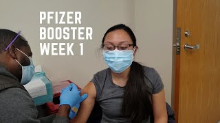 Pfizer Booster Dose Side Effects Week One [upl. by Kahn310]