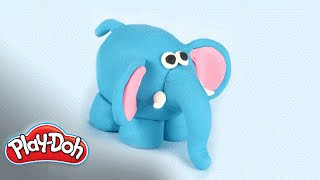 PlayDoh  ‘How to Make an Elephant’ [upl. by Tallulah]