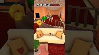 FAKE COUCH TROLLING IN MM2 😂 roblox mm2 [upl. by Nnayr]