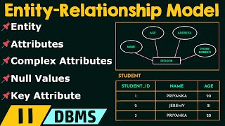 Basic Concepts of EntityRelationship Model [upl. by Ycrem617]