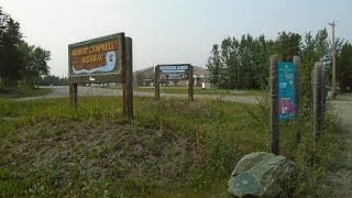 WATSON LAKE YUKON amp ALASKA HIGHWAY [upl. by Dnomsad]