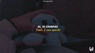 “Si vi chispas”  Sub Spanish  Lyrics [upl. by Quenby]