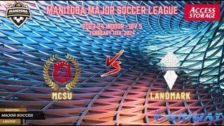 February 11th WSF Div 5 MCSU vs Landmark [upl. by Attinahs397]