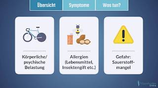 ASTHMA ANFALL  Erste Hilfe in 60 Sekunden  erstehilfelernende [upl. by Azila]