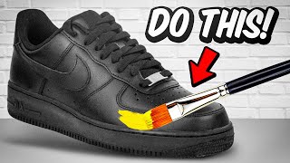 This Is The BEST Way To Customize Black Air Force 1s [upl. by Vladimir]