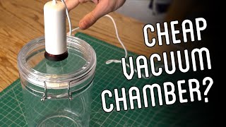 Experimenting with an Inexpensive Vacuum Chamber for Casting [upl. by Lubbi]