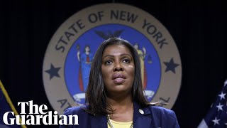 New York attorney general Letitia James makes major national announcement on NRA  watch live [upl. by Annayak]