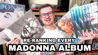 ReRanking Every MADONNA Album [upl. by Jayne]