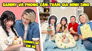 SAMMY LẦN DẦU BẾ EM BÉ   SAMMY VÀ PHONG CẬN THĂM GIA ĐÌNH ZINO [upl. by Ekusoyr]