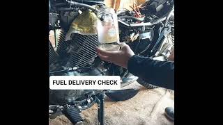 Virago 535 Fuel Delivery and Pump Check  YAMAHA VIRAGO 535 1990 [upl. by Jeannette]