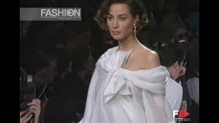 CHRISTIAN DIOR Fall 19911992 Paris  Fashion Channel [upl. by Neryt]