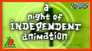 Cartoon Network  Commercials and Segments A Night of Independent Animation October 20th 1996 [upl. by Hamilah]