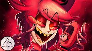 ALASTOR SONG  quotLets See A Smilequot  Divide Music Hazbin Hotel [upl. by Noynek]