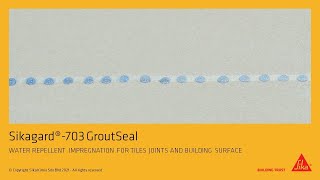 Sikagard®703 GroutSeal [upl. by Annaoj539]