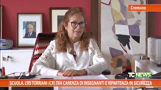 Scuola lIIS Torriani CR tra carenza di insegnanti e ripartenza in sicurezza [upl. by Rosenfeld]