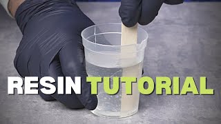 How to use Epoxy Resin For Beginners Resin Tutorial  RESIN ART [upl. by Archer]