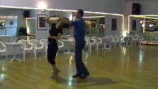 Salsa tricks and dips 60 turn patterns LA and cuban style Cross body lead [upl. by Rosemonde]