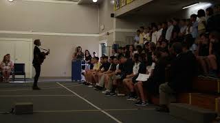 6th Grade Students Sing the Preposition Song [upl. by Mitchael]