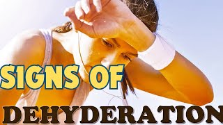 Warning Signs Your Body is Dehydrated [upl. by Acissj801]