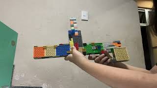 Lego gun semiauto brickshooter no technic Mag [upl. by Enelkcaj]