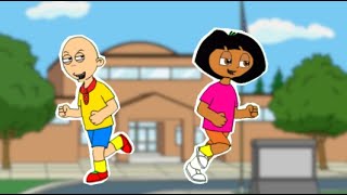 Caillou Skips SchoolGrounded [upl. by Gaidano]