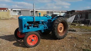 Fordson major diesel E1A 1956 restoration progress [upl. by Hendren]