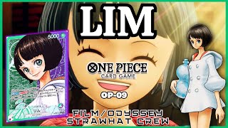 🟢🟣 LIM OP09  DECK PROFILE amp GAMEPLAY  BEST ONE PIECE CARD GAME [upl. by Nojad]