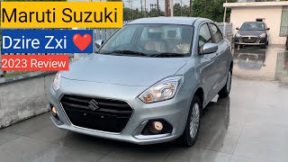 MARUTI DZIRE ZXI 🔥 MODEL 2023  NEW MODEL MARUTI SUZUKI DZIRE ZXI  ON ROAD PRICE 2023 DZIRE ZXI [upl. by Aylward]