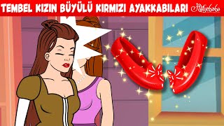 Tembel Kızın Büyülü Kırmızı Ayakkabıları  Kırmızı Ayakkabılar  Tembel Kız  Adisebaba Masallar [upl. by Hertzfeld798]