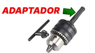 👉Adaptador SDS plus para PORTABROCAS de 13mm [upl. by Yarased723]