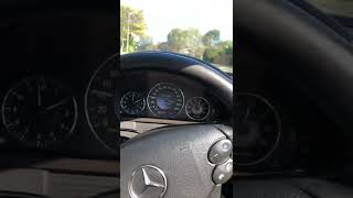 2004 Mercedes CLK 500 V8 Acceleration  high altitude [upl. by Terriss]