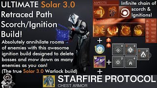 Destiny 2 The ULTIMATE Crafted Retraced Path quotBurn the Worldquot ScorchIgnite Build Build Breakdown [upl. by Atinrev]