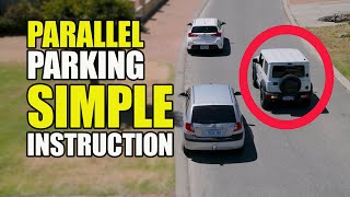 Its This SIMPLE  Reverse Parallel Parking Driving Test Guide [upl. by Anelleh]