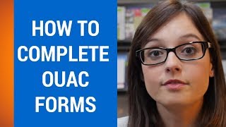 How to Submit OUAC Ontario Universities Application Center Form [upl. by Notnef]