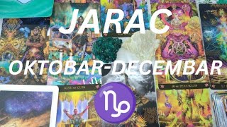 JARAC ♑ Sigurnost stabilnost ljubav i ogroman uspeh 💞✨ OKTOBARDECEMBAR 2024 TAROT [upl. by Harac550]