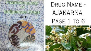 Pharmacognosy Indigenous of Drugs Volume 1 [upl. by Saphra870]