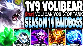 What it takes to STOP my Season 14 Volibear Build Guide LITERALLY 2 TEAMS  Volibear s14 Gameplay [upl. by Absa]