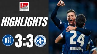 Karlsruher SC  SV Darmstadt 98  33  Highlights  2 Bundesliga  20242025 [upl. by Assyla30]