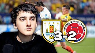 URUGUAY 3  COLOMBIA 2  ELIMINATORIAS SUDAMERICANAS 2024 RUMBO AL MUNDIAL 2026  ANALISIS [upl. by Katlin124]