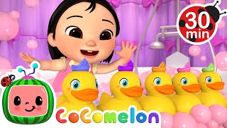 CoComelon Best Animal Songs 🦆 Five Little Ducks amp Kitty Cat Song  MORE CoComelon Nursery Rhymes [upl. by Eda]