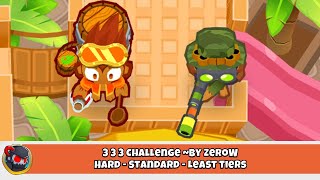 BTD6 Advanced Challenge  3 3 3 Challenge  122723 [upl. by Corney]