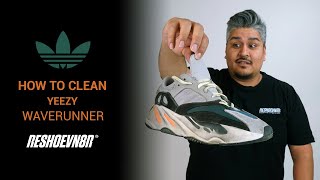 How to Clean Yeezy 700 Wave Runner with Reshoevn8r [upl. by Forras]