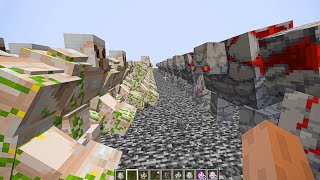 Mutant Iron Golem Vs Redstone Golem WAR  Mob Battle [upl. by Pitchford]