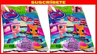 2 sobres sorpresa de LPS Littlest Pet Shop con muñecos de los personajes [upl. by Nasaj]