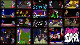 FNF ALL SONICEXE TAILS DOLL  CHAR OMNIPRESENT NOICHI Friday Night Funkin فرايدي نايت فانكين🎤 [upl. by Neleag]