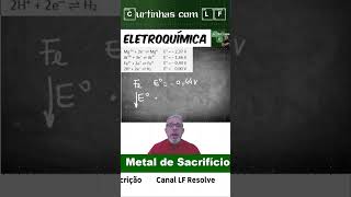 O que é Metal de Sacrifício Como escolher anodo de sacrifício química enem pilha [upl. by Nylaras81]