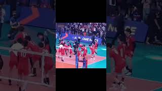 Japan Mens Volleyball team dancing the otsootso vnl [upl. by Erminna518]