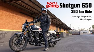 Royal Enfield Shotgun 650 Ride Impressions  Gagan Choudhary [upl. by Lebisor777]